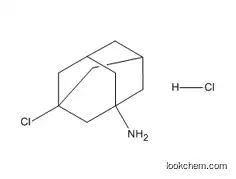 Molecular Structure of 90812-21-8 (3-chloro-1-aminoadamantane hydrochloride)